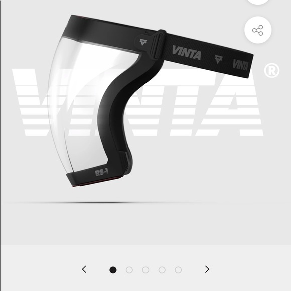 VINTA RS-1 face shield with HEPA 11 filters - Picture 4 of 6